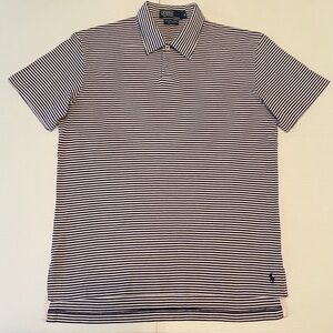 Men’s Polo by Ralph Lauren soft knit Polo stripe shirt
